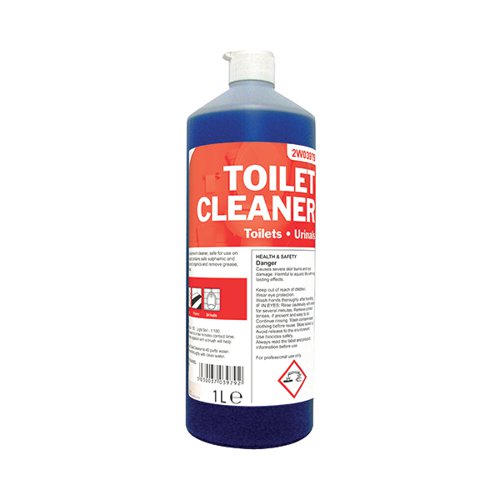 2Work Daily Use Toilet Cleaner 1 Litre (Pack of 12) 2W04577