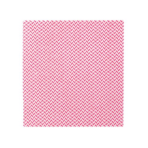 2Work Heavy Duty Non-Woven Cloth 380x400mm Red (Pack of 5) 2W08162