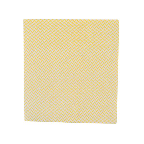 2Work Heavy Duty Non-woven Cloth 380x400mm Yellow (Pack of 5) 2W08163 2W08163 Buy online at Office 5Star or contact us Tel 01594 810081 for assistance