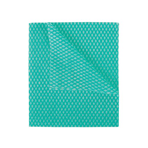 2Work Economy Cloth 420x350mm Green (Pack of 50) 2W08169 2W08169 Buy online at Office 5Star or contact us Tel 01594 810081 for assistance