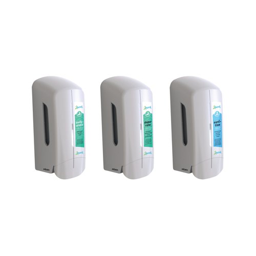2Work Soap Dispenser Cartridge Fill 1 Litre White 2W08665