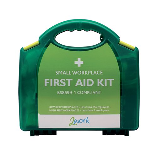 2Work BSI Compliant First Aid Kit Small 2W99437 2W99437 Buy online at Office 5Star or contact us Tel 01594 810081 for assistance