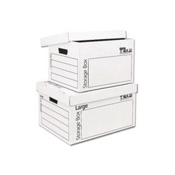 5 Star Office Storage Box Large size 355x430x290 mm (Pack of 10)