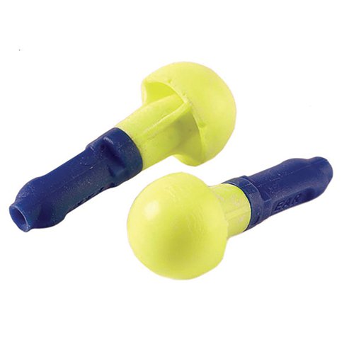The new Ear Push-In revolutionise hearing protection with more advantages than any other foam Earplug. No roll down is required, a gentle push is all it takes for easy, consistent insertion and the flexible stem improves hygiene. The patented Earform foam tip is shaped and sized to mould comfortably to fit virtually every size Ear canal. SNR 38dB, H37dB, M36dB, L34dB.
