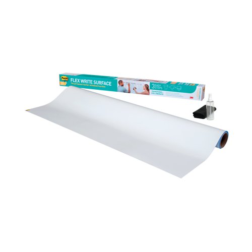 Post-it Flex Write Surface 900 x 1200mm 7100197624 3M27661 Buy online at Office 5Star or contact us Tel 01594 810081 for assistance