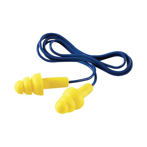 3M Ultrafit Ear Plugs Pack of 50 UF-01-000
