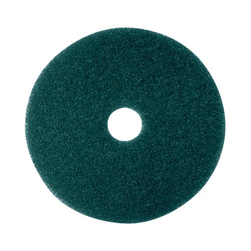 3M Scrubbing Floor Pad 430mm Green (Pack of 5) 2NDGN17