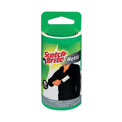 3M Scotch-Brite Lint Roller Refill 30 Sheet 836RP-30EU 3M49290 Buy online at Office 5Star or contact us Tel 01594 810081 for assistance