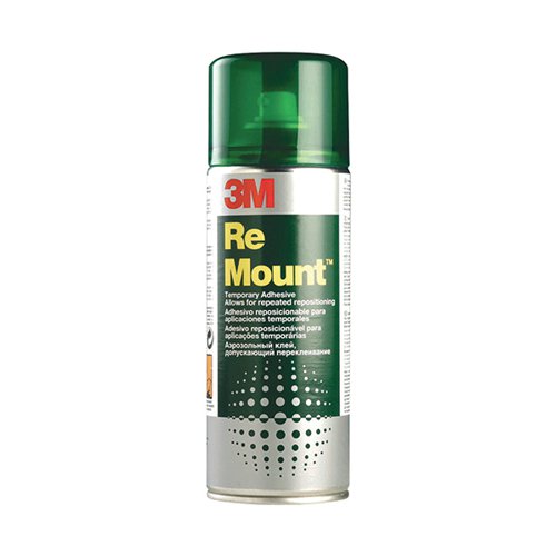 3M ReMount Creative Spray Repositionable Adhesive 400ml REMOUNT
