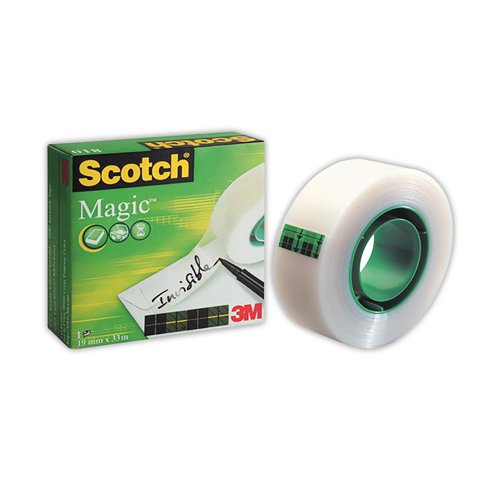 Scotch Magic Tape 810 Solvent-Free 19mmx33m Transparent 8101933 - 3M66729