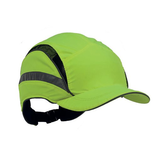 3M Hc23 First Base 3 Cap Reduced Peak High Visibility Saturn Yellow