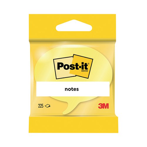 Post-it Notes Speech Bubble 70x70mm Rainbow (Pack of 12) 3M37917 - 3M79170