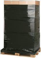 Stretchwrap Film keeps your pallets and luggage sealed, secured and waterproof. Simple to use, this stretchwrap is also black and opaque to keep contents confidential and tamper-free. This stretchwrap protects stock in transit and therefore, helps cut transport costs by reducing items damaged in transit. This pack contains one roll measuring 500mmx250m.