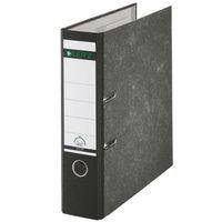 These high quality lever arch files from Letiz are designed for frequent use, particularly in the office. The file has a superior 180 degree opening, meaning that documents can be accessed with ease. The durable board construction withstands even long lasting, heavy duty use with a large 80mm capacity. This pack contains 10 files with a stylish marbled grey effect. The spine is coloured black for easy identification and implementing colour coordinated filing.