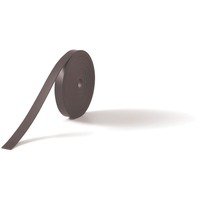Magnetic tape is ideal for visualising projects, processes and timescales quickly and easily on steel planning boards. Simply cut the tape to size with scissors before adding a name or reference with a marker pen. Colour Black. Size: 10mmx5m.