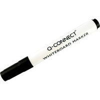 KF26035 Q-Connect Drywipe Marker Pen Black (Pack of 10) KF26035