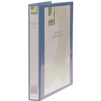 Q-Connect Presentation 25mm 4D Ring Binder A4 Blue KF01327 - VOW - KF01327 - McArdle Computer and Office Supplies