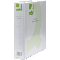 Q-Connect Presentation 40mm 4D Ring Binder A4 White (Pack of 6) KF01329Q - KF01329Q