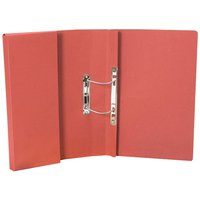 Exacompta Guildhall Transfer Spiral Pocket File 315gsm Foolscap Red (Pack of 25) 349-RED - Exacompta - GH22142 - McArdle Computer and Office Supplies