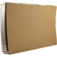 Q-Connect Kraft Square Cut Folder 170gsm Foolscap Buff (Pack of 100) KF23025 | KF23025 | VOW
