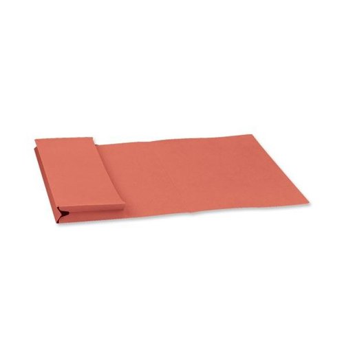 This Exacompta Guildhall legal wallet is made from premium quality 315gsm manilla and features a 35mm pocket, which can hold up to 180 sheets. Sized for legal briefs, each wallet measures 356 x 254mm (10 x 14 inches). This pack contains 50 orange legal wallets, ideal for colour coordinated filing.