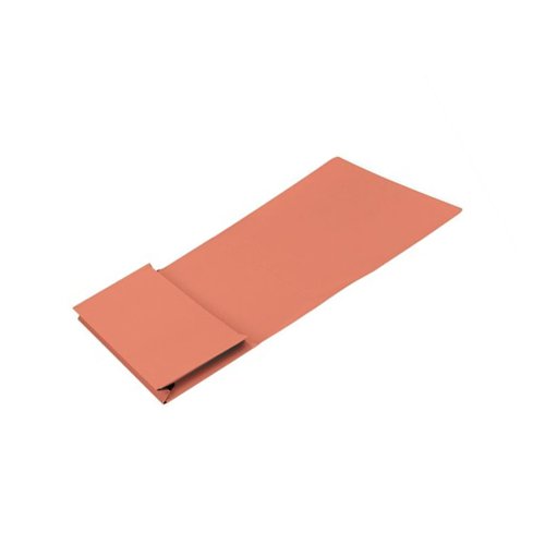 Exacompta Guildhall Full Flap Pocket Wallet Foolscap Orange (Pack of 50) PW2-ORG