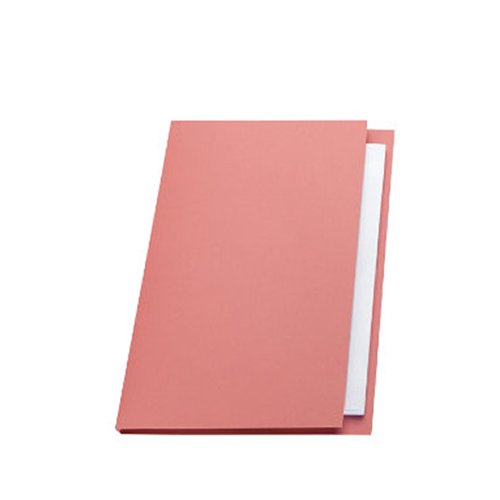 Exacompta Guildhall Square Cut Folder 315gsm Foolscap Pink (Pack of 100) FS315-PNKZ | GH14096 | Exacompta