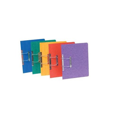 GH13000 Exacompta Europa Spiral Files Foolscap Assorted (Pack of 25) 3000