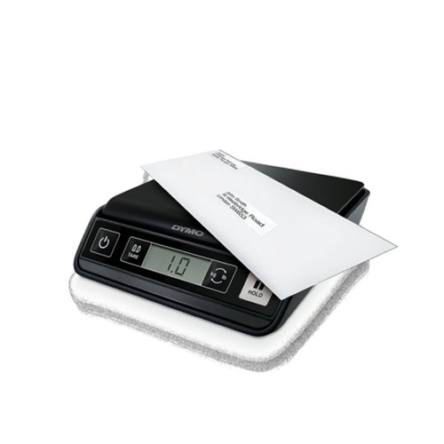The DYMO M5 Digital Postal Scale is a versatile choice for weighing parcels with a digital display and PC connectivity. Just weigh the item and read the result off the large and clear LCD screen which is accurate down to 2g (0.07 oz). Use the tare function to automatically subtract the weight of a container or bag; or freeze the weight on the screen after removing a parcel. Plug it into the PC to display weight on screen or interface with online mailing services.