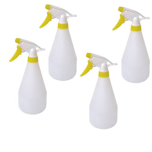 2Work Trigger Spray Refill Bottle Yellow (Pack of 4) 101958YL Cleaning Fluids CNT06241