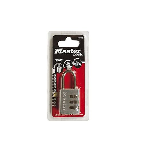 Master Lock Aluminium Combination Padlock 30mm 630EURD AC93196 Buy online at Office 5Star or contact us Tel 01594 810081 for assistance