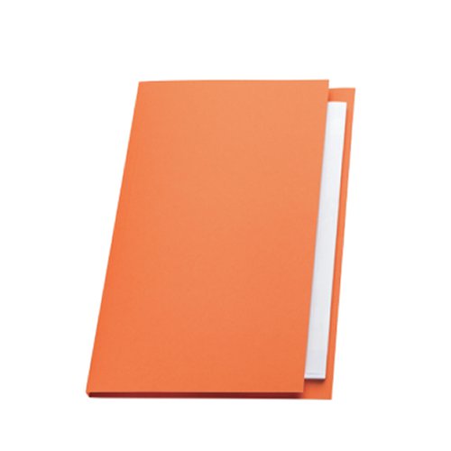 Exacompta Guildhall Square Cut Folder 315gsm Foolscap Orange (Pack of 100) FS315-ORGZ - GH14099