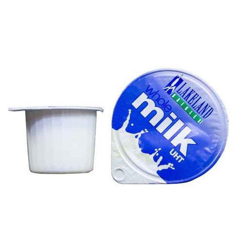 Lakeland Full Fat Milk Pots (Pack of 120) A01982 AU99460 Buy online at Office 5Star or contact us Tel 01594 810081 for assistance