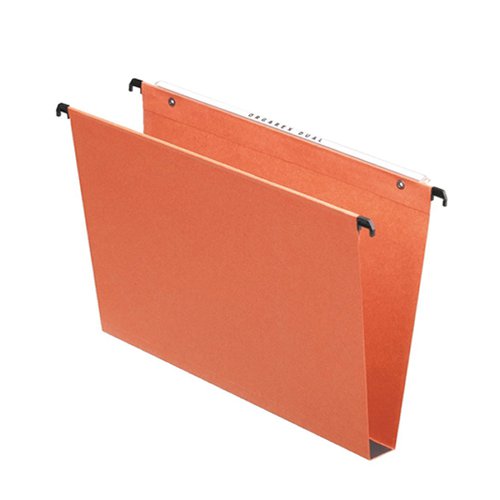 Esselte Orgarex Suspension File 30mm Foolscap Orange (Pack of 50) 10403 | ES10403 | ACCO Brands
