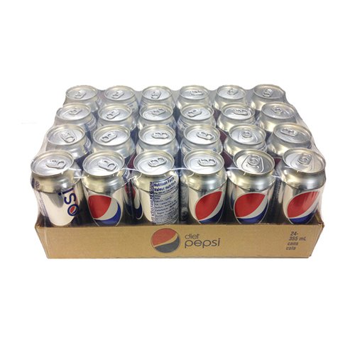 Diet Pepsi Cans 330ml (Pack of 24) 202428 - BRT00204