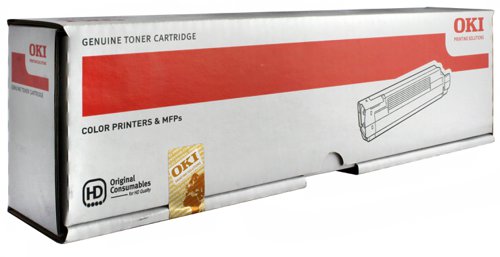 Oki Black Toner Cartridge (7,000 Page Capacity) 44643004