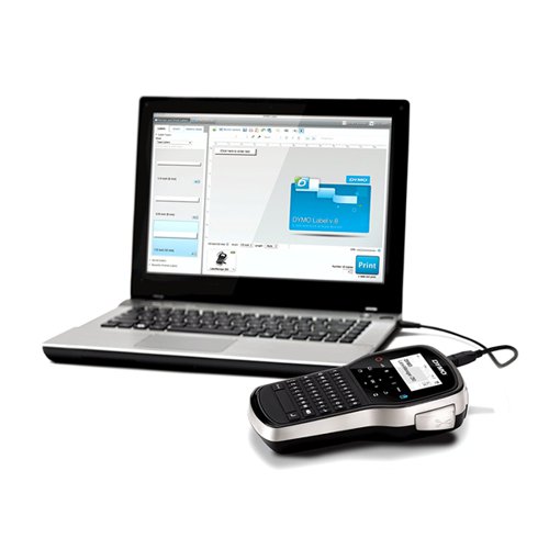 For a quick and easy way to produce labels in the workplace, the Dymo LabelManager 280 has both a QWERTY keyboard and a 0-9 numeric keypad, allowing for quick operation with precision. The LabelManager 280 can be linked to a PC or Mac for more comprehensive use and prints Dymo D1 labels in 6mm, 9mm and 12mm widths in a variety of colours. Supplied with a rechargeable battery pack, to prevent running out of energy or the cost of disposable batteries.