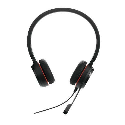 Jabra Evolve 20 SE MS Stereo Binaural Headset (Noise cancelling microphone) 4999-823-309 - JAB02115