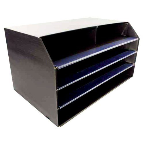 KF01039 | This Q-Connect Mail Sorter is a versatile 8 shelf literature sorter ideal for office, post room and home use. Sorting your mail into 8 different compartments makes it easy to organise by recipient, or purpose. Manufactured from corrugated board with clear Perspex shelf edge strips for added strength, it is designed for longevity and hard wearing use.