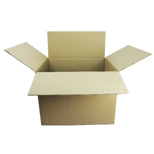 Double Wall Corrugated Dispatch Cartons 457x457x457mm Brown (Pack of 15) SC-63 JF02121 Buy online at Office 5Star or contact us Tel 01594 810081 for assistance