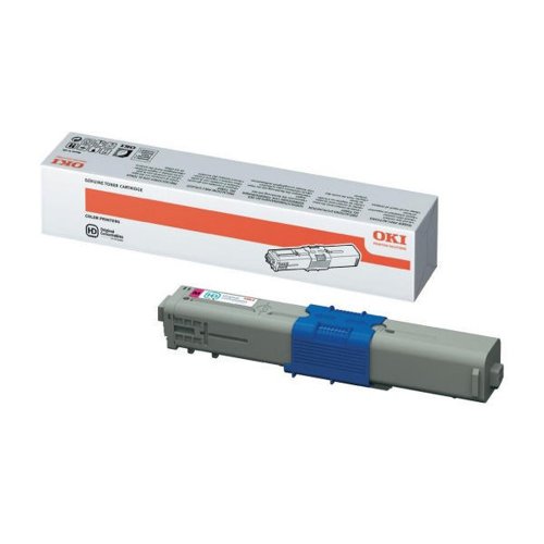 This genuine OKI Magenta High Yield Toner Cartridge (44469723) ensures outstanding print quality and works for longer with your OKI laser printer. Order a new toner cartridge when you see a Toner Low message on your OKI printer, or when you notice faded print or colour. Then replace it when you see the Toner Empty error on the display to resume printing as quickly as possible. This high capacity cartridge contains extra toner for a yield of up to 5,000 pages.