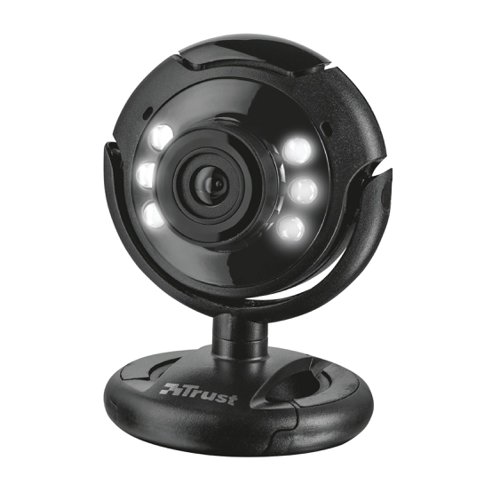 Trust Spotlight Webcam Pro Black 16428 TRS16428 Buy online at Office 5Star or contact us Tel 01594 810081 for assistance
