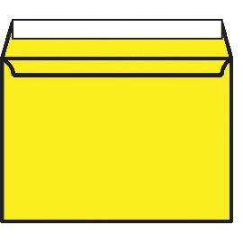 C5 Wallet Envelope Peel and Seal 120gsm Banana Yellow (Pack of 250) BLK93019 - BLK93019