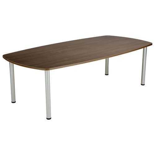 Jemini Boardroom Table 1800x1200x730mm Walnut KF840194 - KF840194