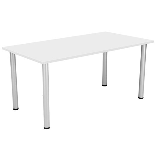 Jemini Rectangular Meeting Table 1800x800x730mm White KF840187 - KF840187