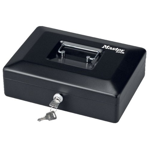 Master Lock Small Cash Box Key Lock CB-10ML SG02559 Buy online at Office 5Star or contact us Tel 01594 810081 for assistance