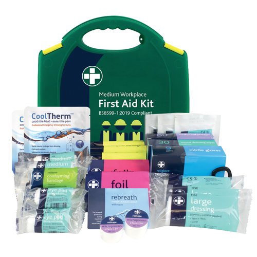 Reliance Medical Medium Workplace First Aid Kit BS8599-1 343 First Aid Kits HS88343