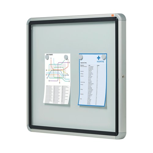 Nobo Weatherproof External Glazed Case 692x752mm 1902578 - ACCO Brands - NB06404 - McArdle Computer and Office Supplies