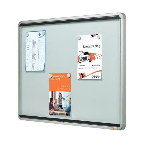 Nobo Weatherproof External Glazed Case 1000x752mm 1902580 - ACCO Brands - NB06406 - McArdle Computer and Office Supplies
