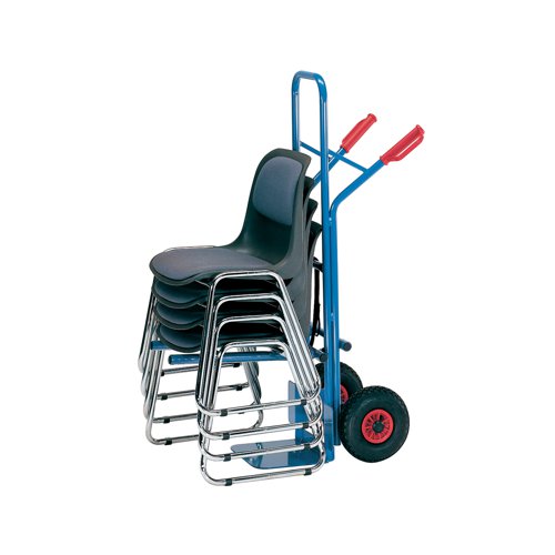Blue Chair Moving Trolley/ Truck 357359 HC Slingsby PLC